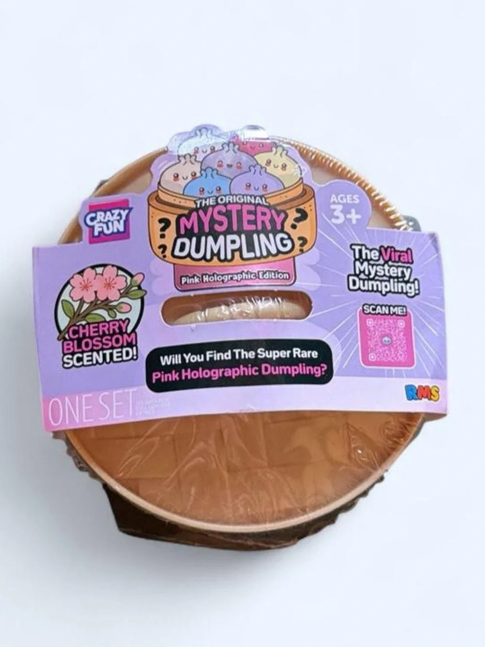 Pink Mystery Dumpling - Cherry Blossom Scented (Pink Holographic Edition)